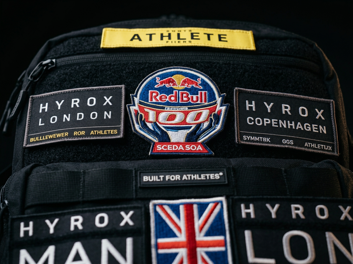 Tokyo race patches and collectibles